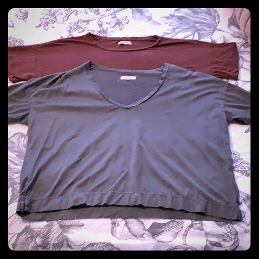 Madewell cropped tees